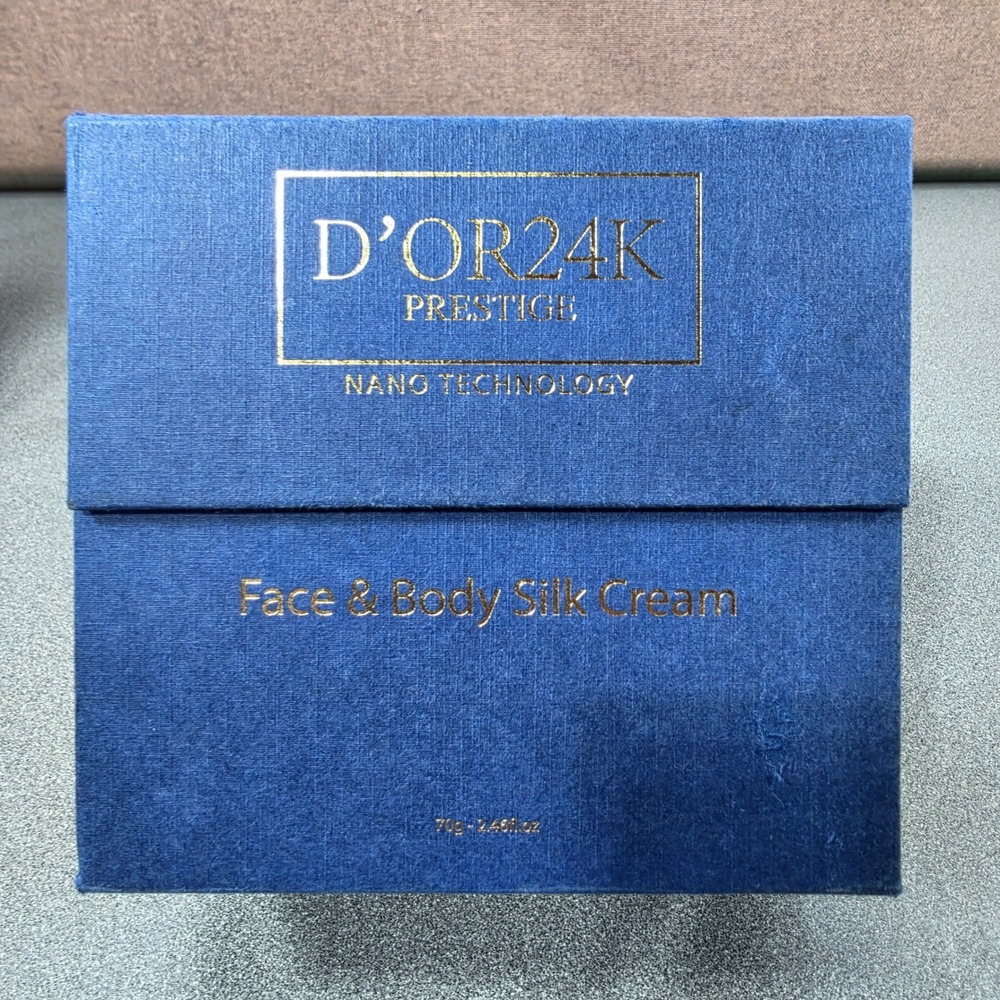 D'OR24K Prestige Face & Body Silk Cream 2.46oz New Nano Technology Anti-Aging